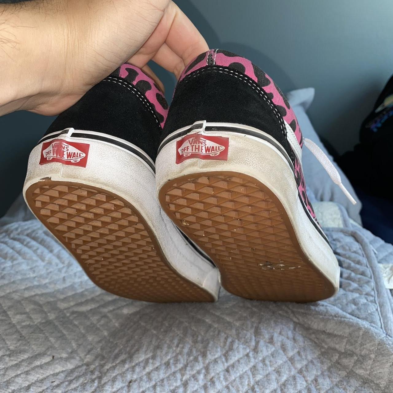 Leopard pink outlet vans