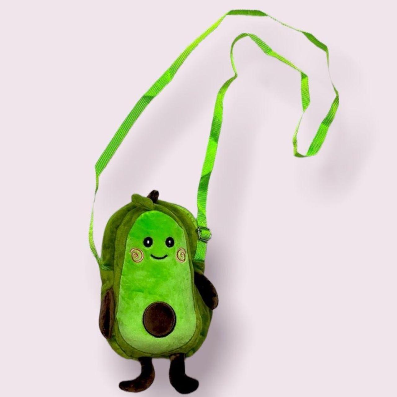 Cartoon avocado crossbody bag hot sale