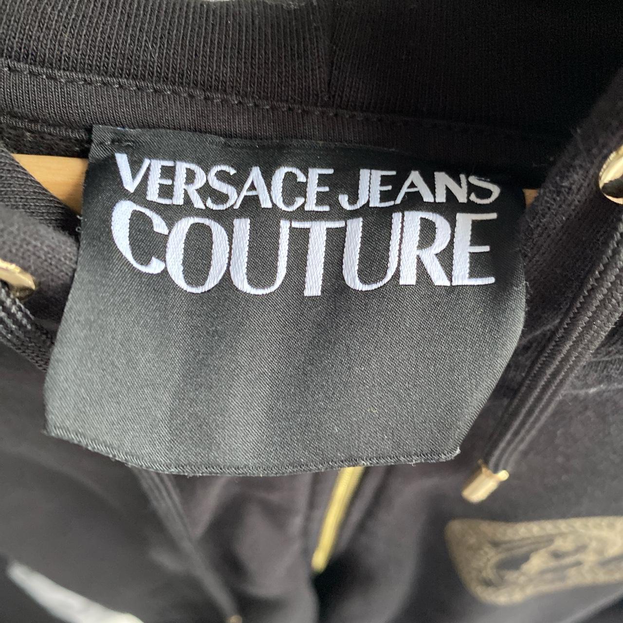 Versace Jeans Couture Zip up Hoodie, UK MENS MEDIUM.... - Depop