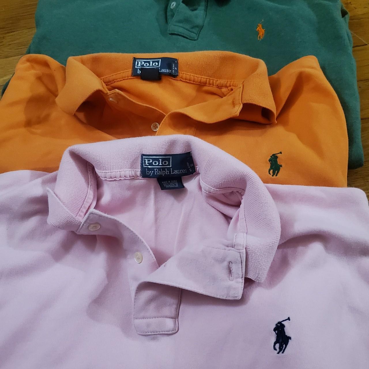 3 Shirt Combo Vintage Polo Ralph Lauren Polo... - Depop