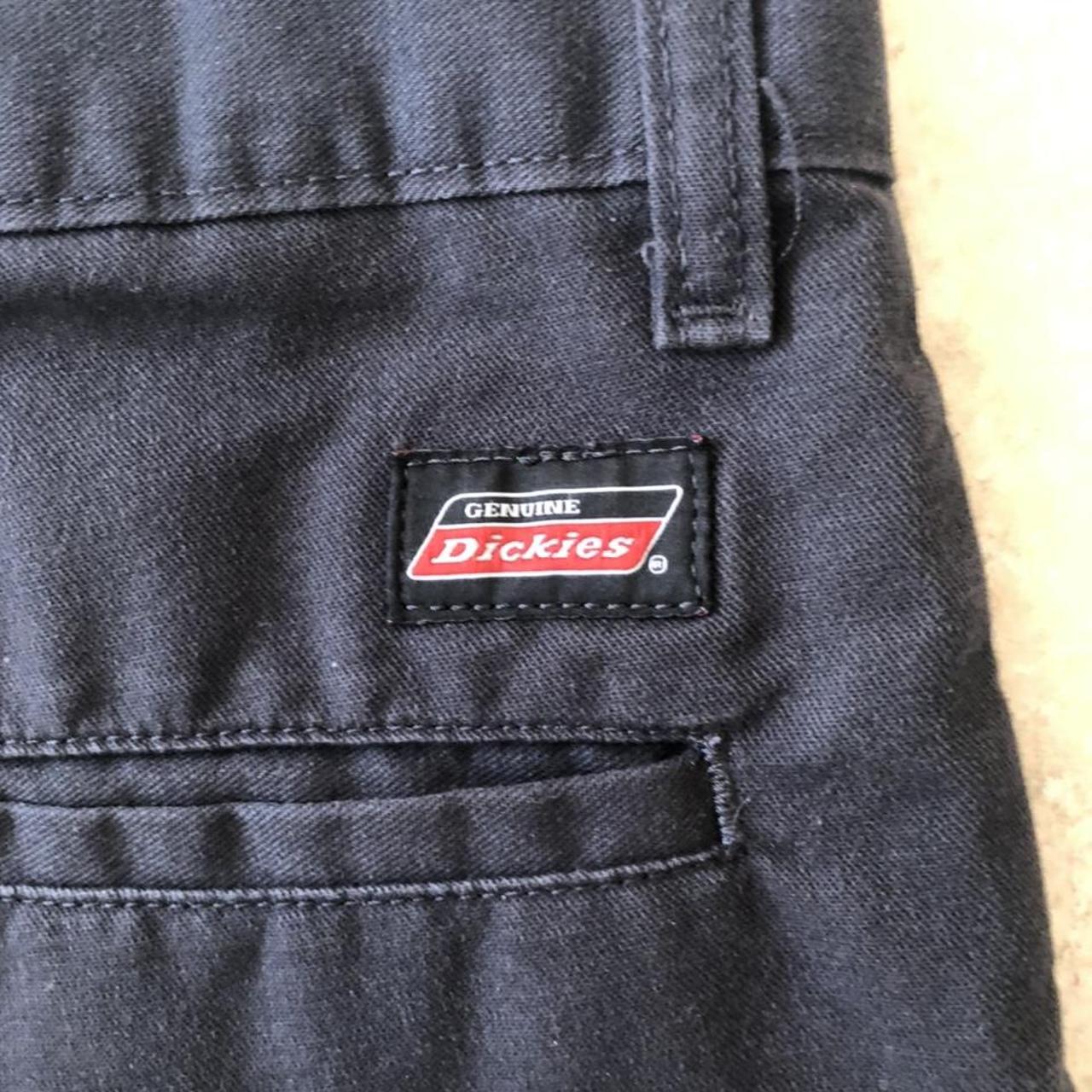 Vintage Genuine Dickies Black Pants Size: 30 x... - Depop