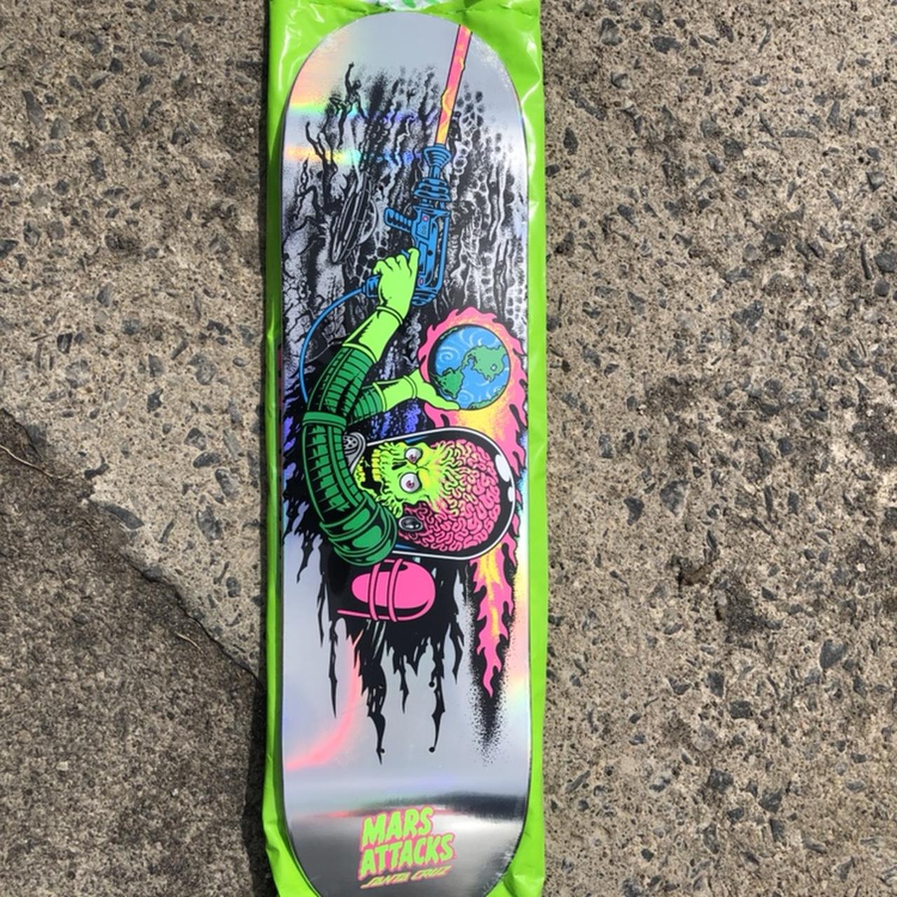 Santa Cruz x Mars Attack limited edition skate deck Depop