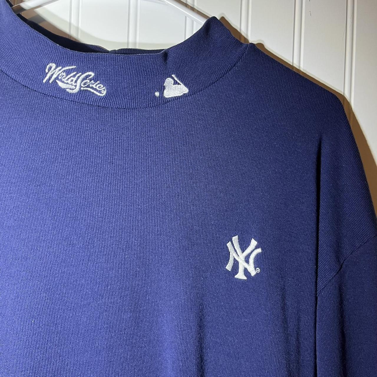 Vintage Long Gone New York Yankees 3/4 Sleeve Made - Depop