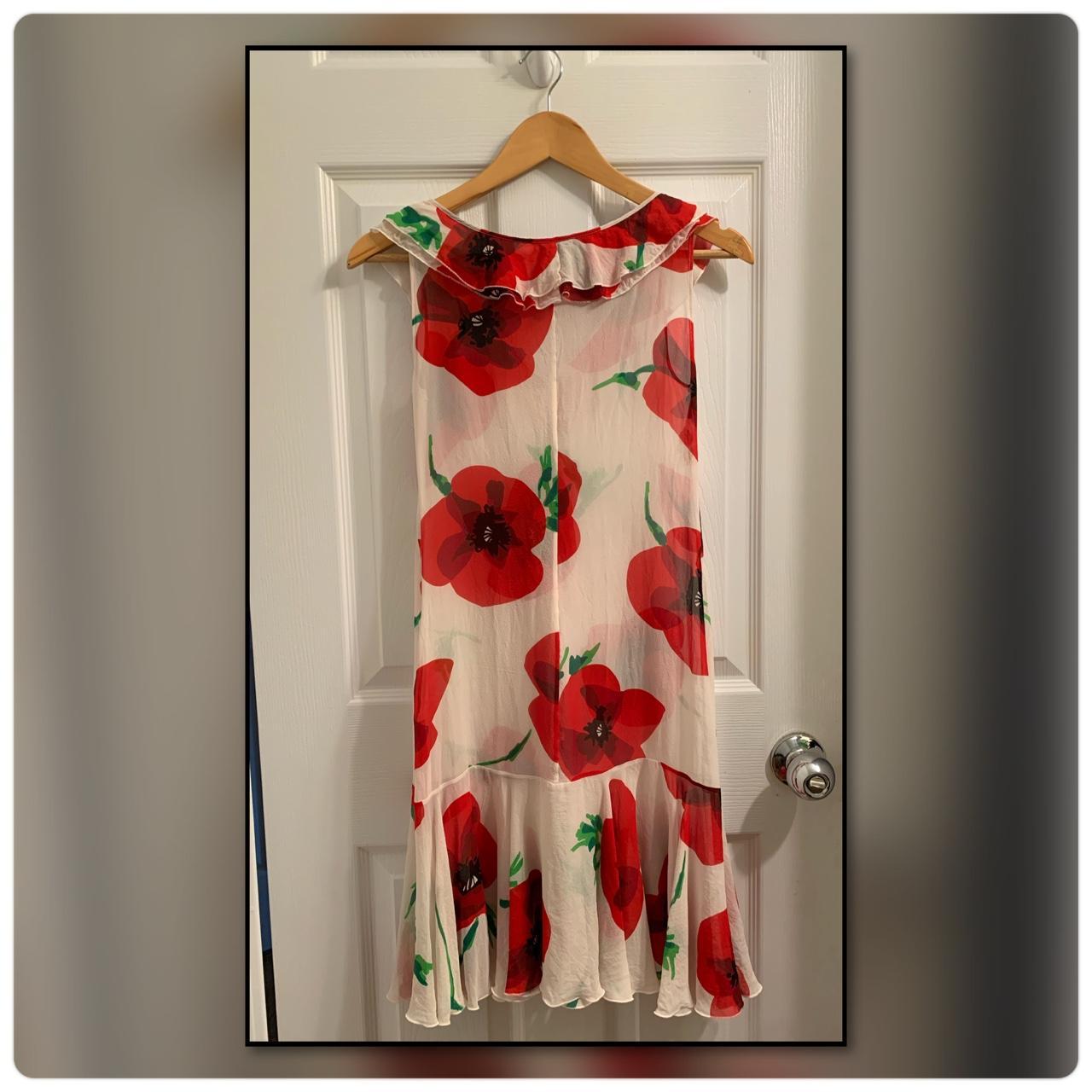 Moschino Cheap & Chic Women's Red and White Dress (2)