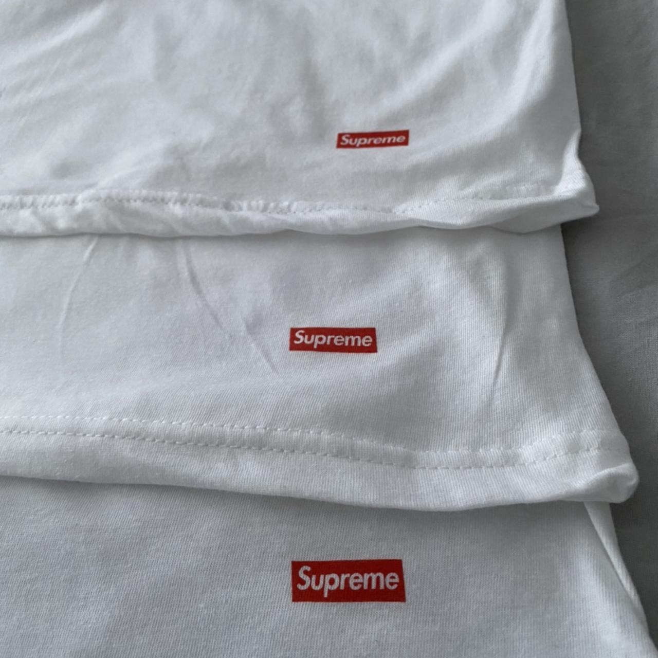 SUPREME Tees 3 t shirts small logo Brand new... - Depop