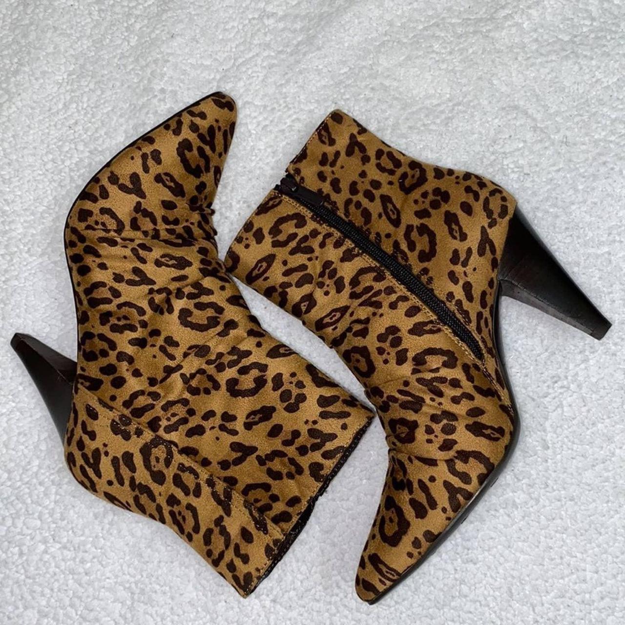 Product Image 4 - Impo Leopard Print Ankle Booties,Faux