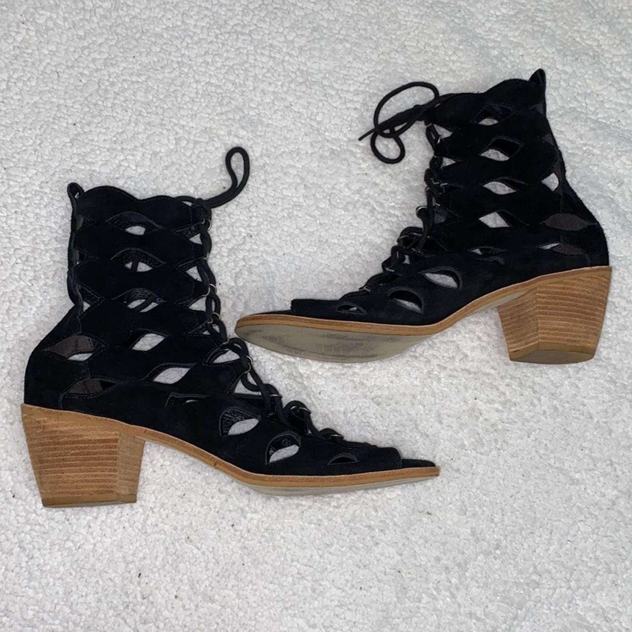 Product Image 3 - Matisse Black Gladiator Suede Lace