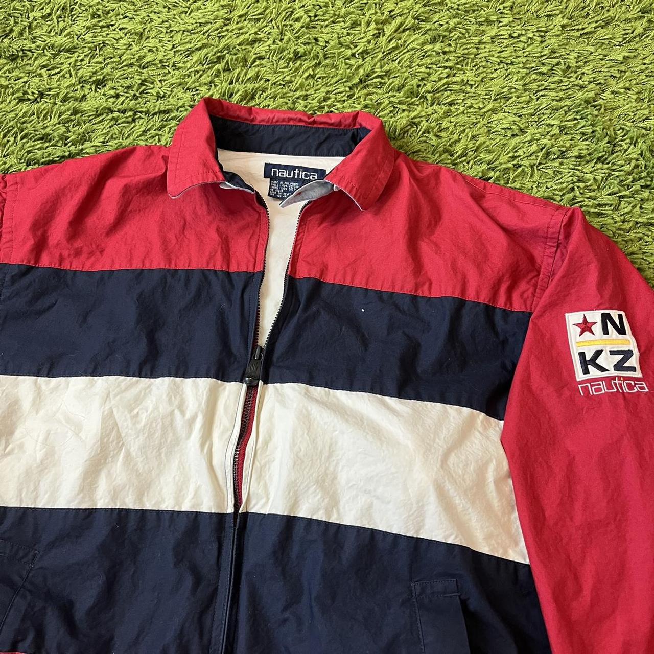 Nautica Men's Blue and Red Jacket (3)