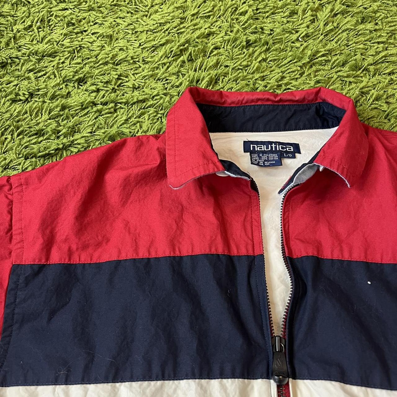 Nautica Men's Blue and Red Jacket (4)