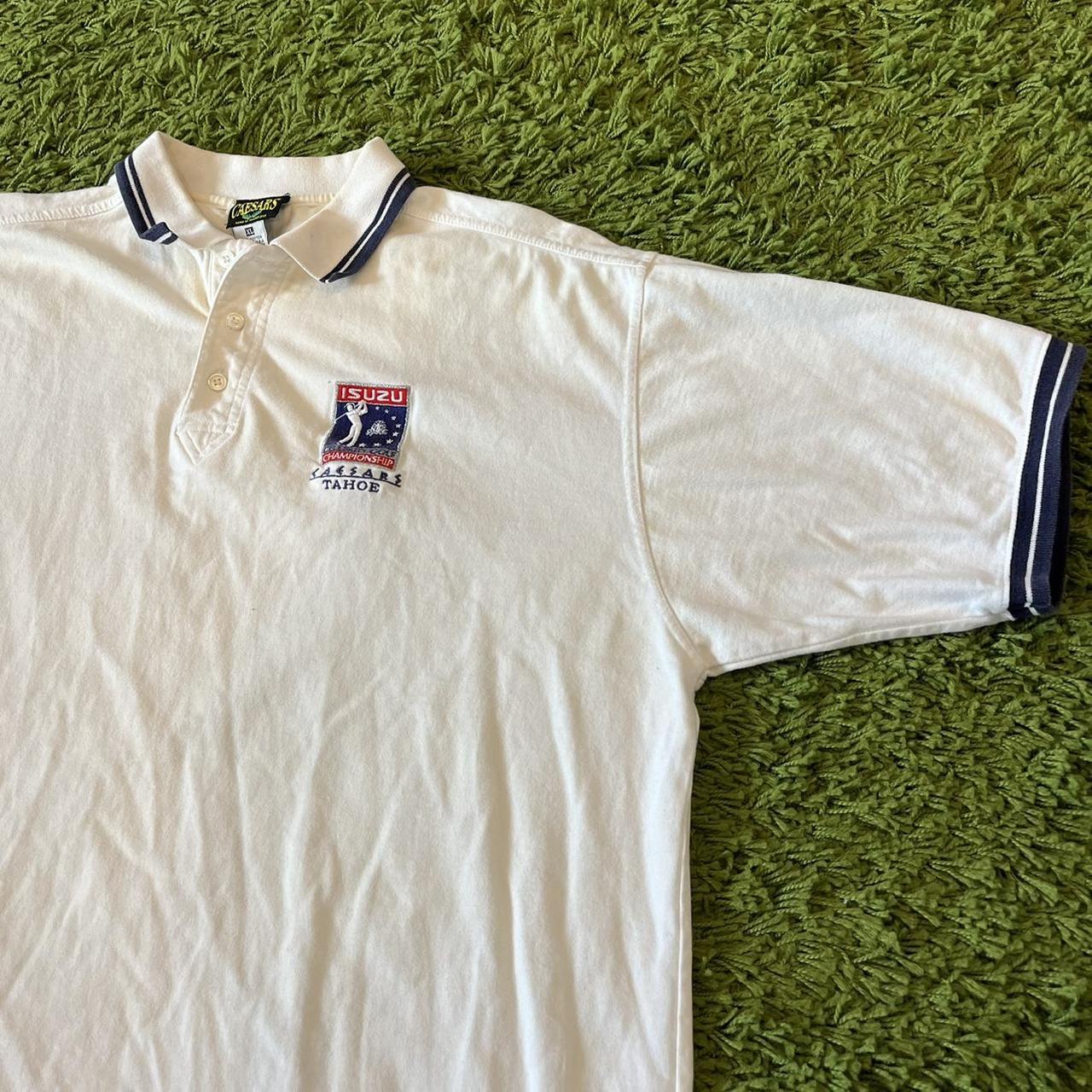 Vintage 90s Golf Polo - Vintage Caesars Palace... - Depop