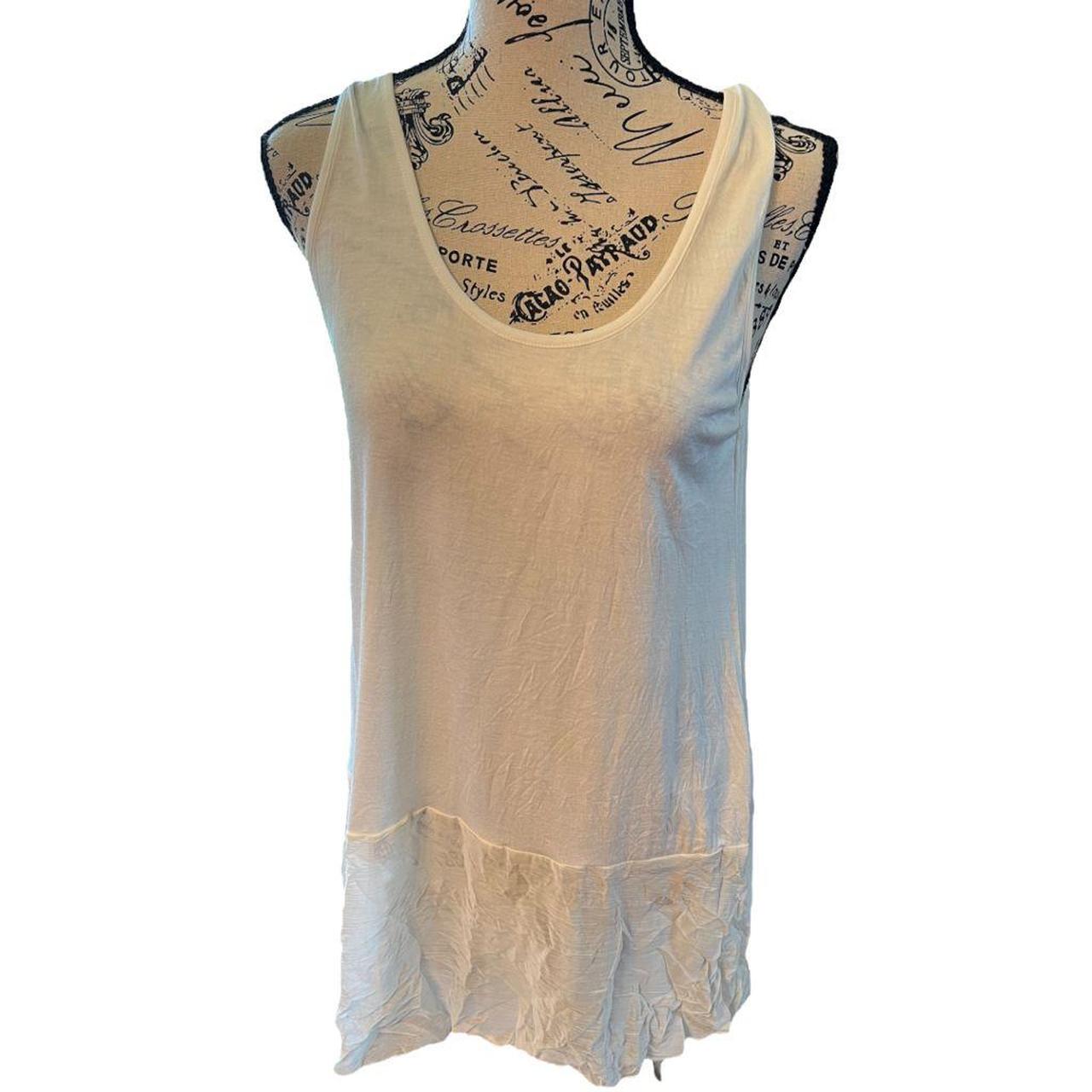 Women's Cream Vest | Depop