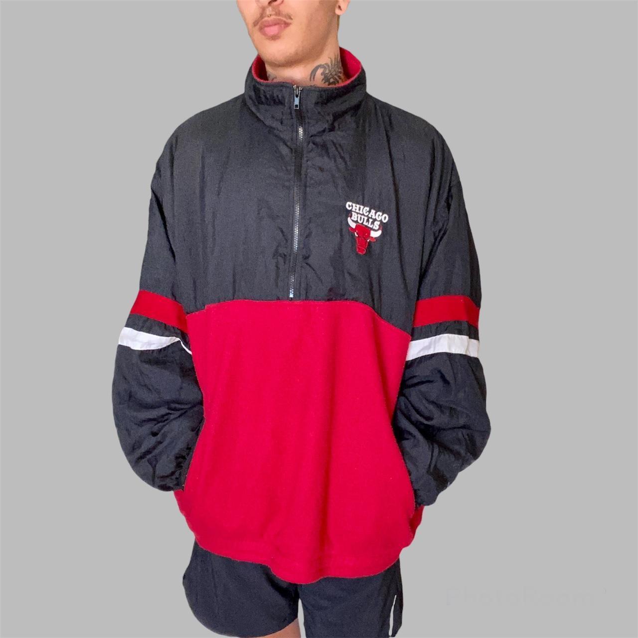 vintage bulls windbreaker