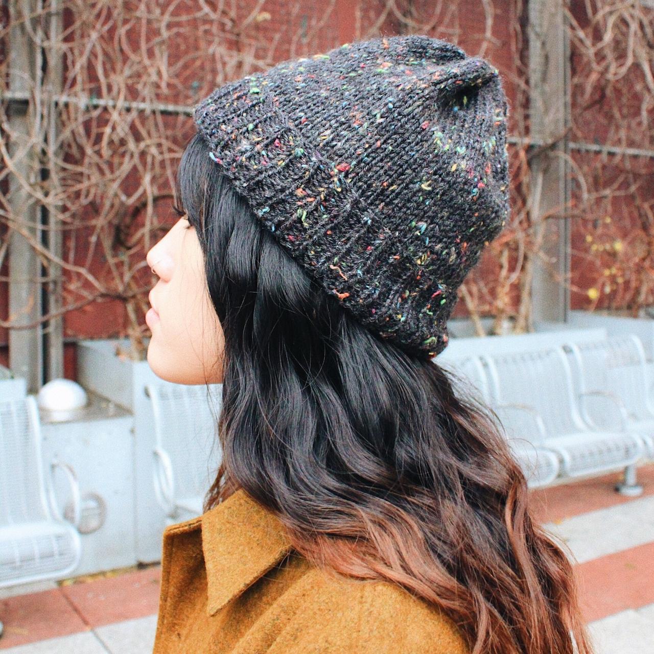 the chelsey beanie in tweed ~ The Chelsey beanie... - Depop