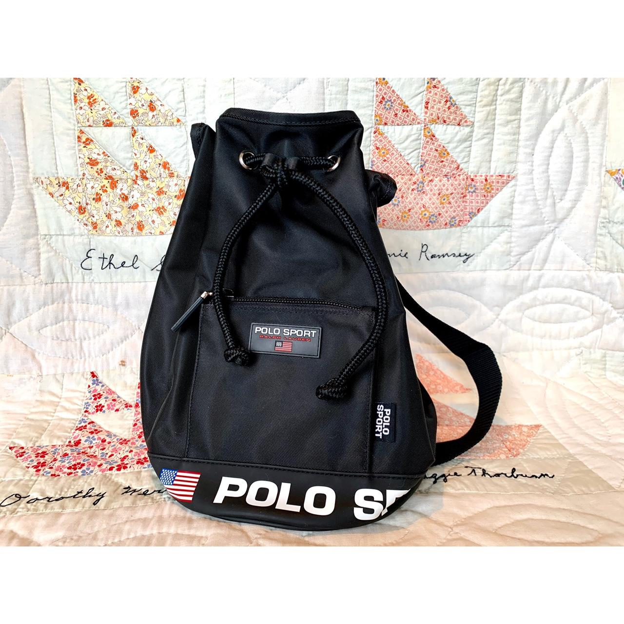 polo sport drawstring bag