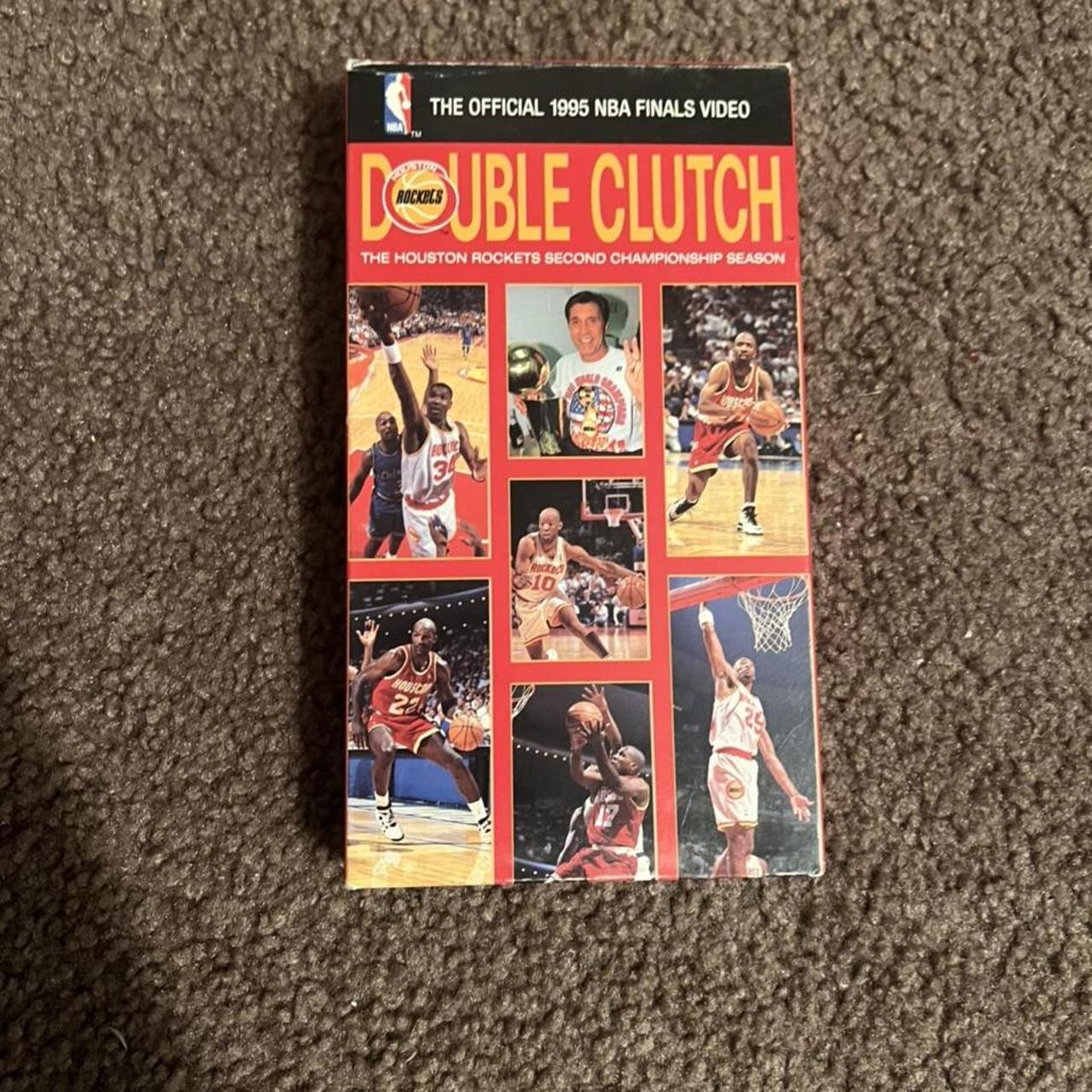 DOUBLE CLUTCH ROCKETS CHAMPIONSHIP VHS #rockets #nba... - Depop