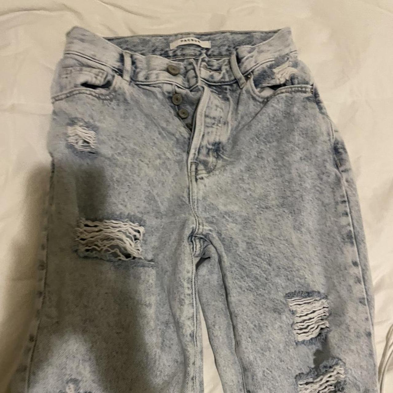 pacsun high waisted mom jeans perfect for school /... - Depop