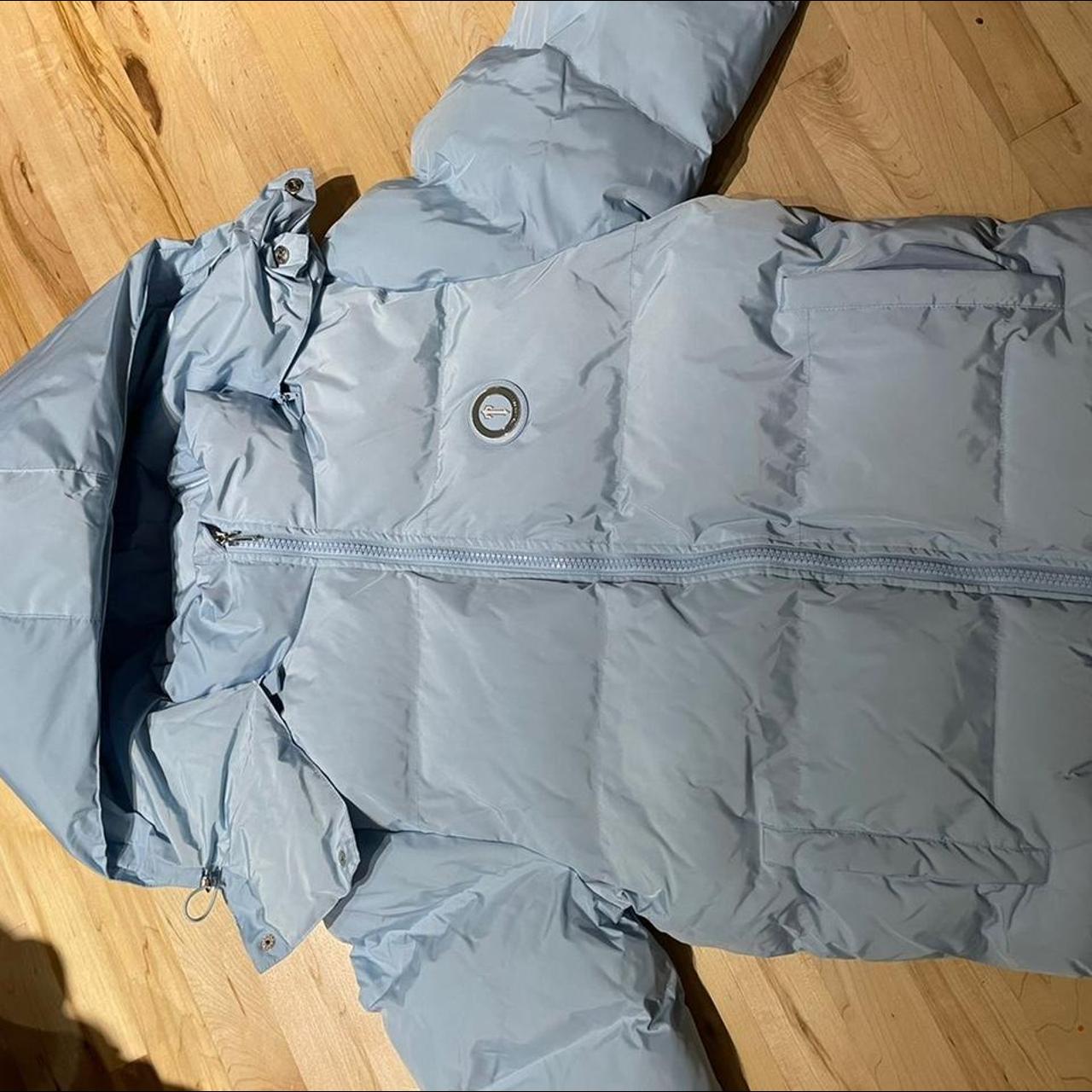 TRAPSTAR BABY BLUE PUFFER COAT- Comes with tags... - Depop