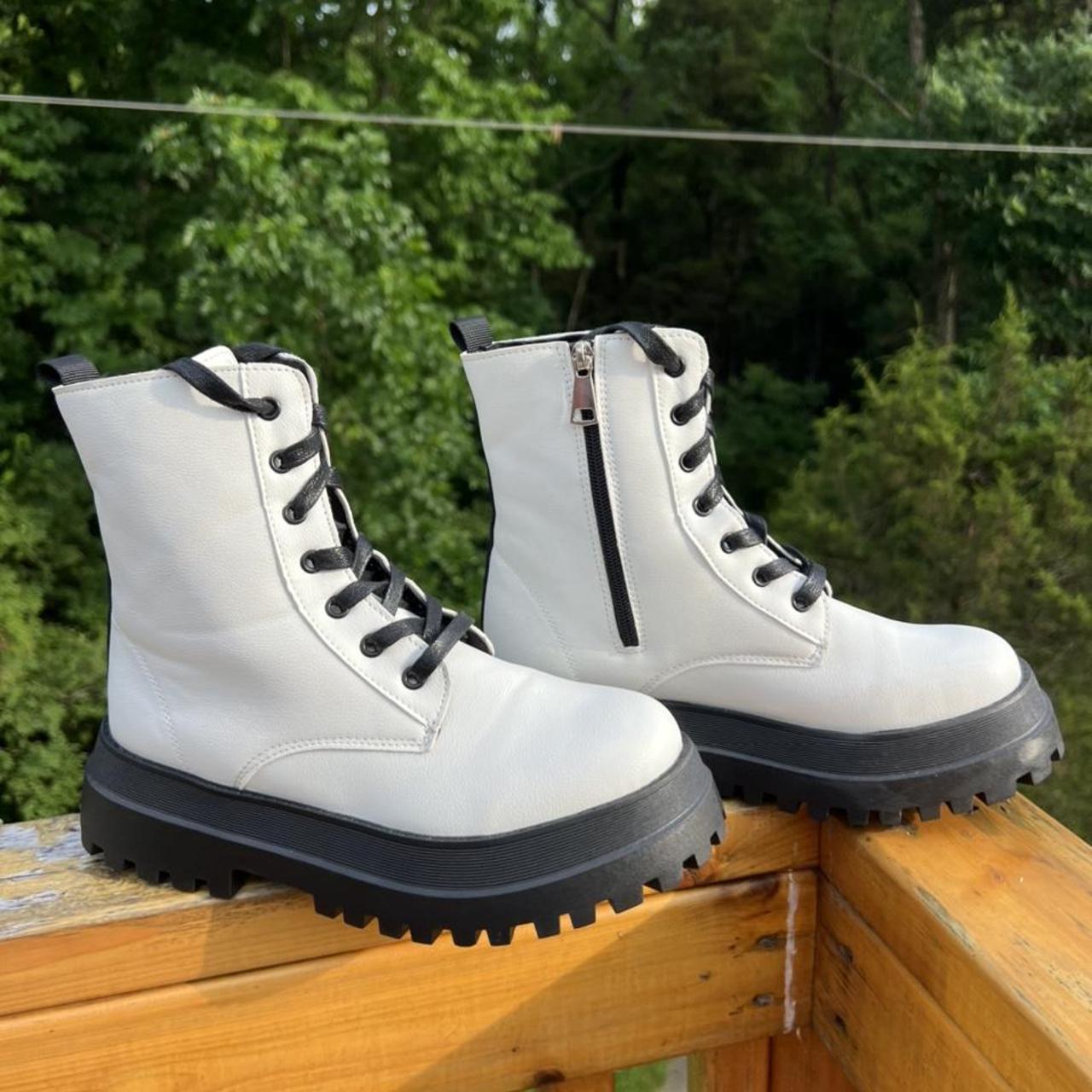 knock off white doc martens