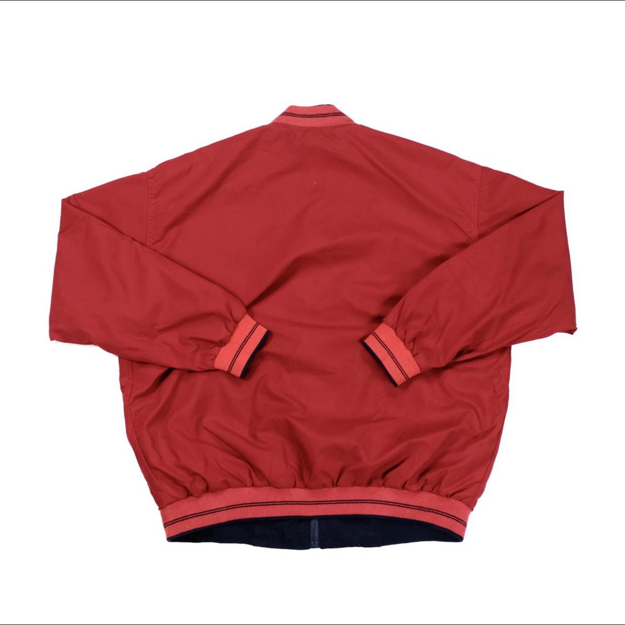 LACOSTE JACKET Vintage Lacoste reversible jacket. - Depop