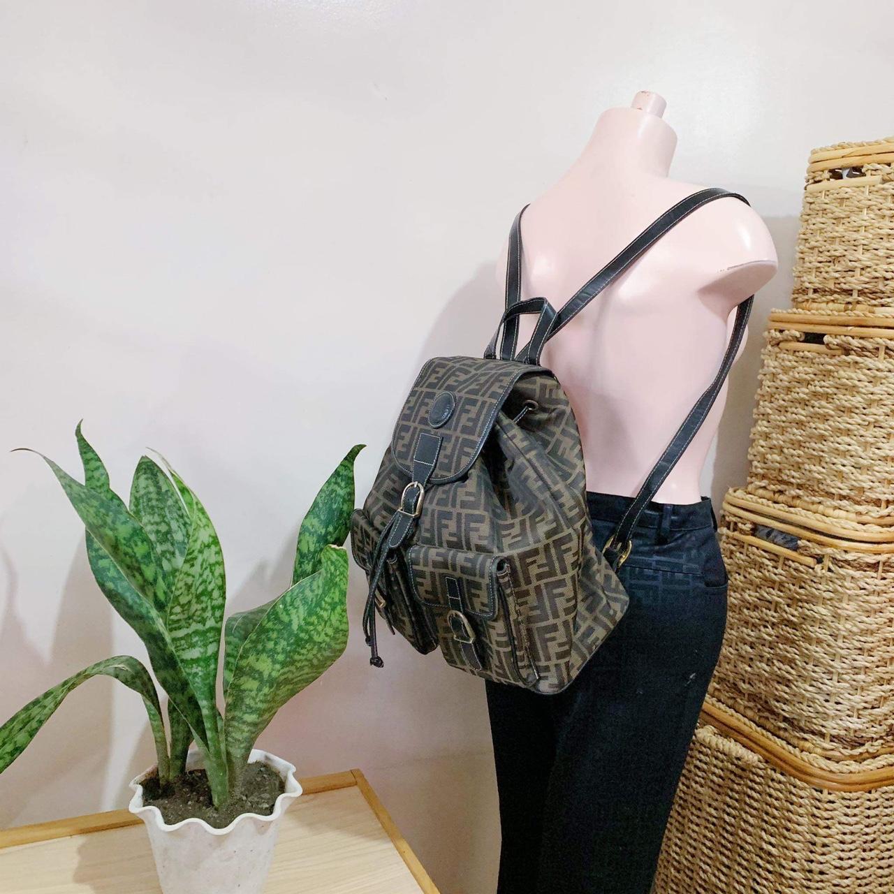 Product Image 3 - Authentic Vintage Fendi Zucca Bagpack