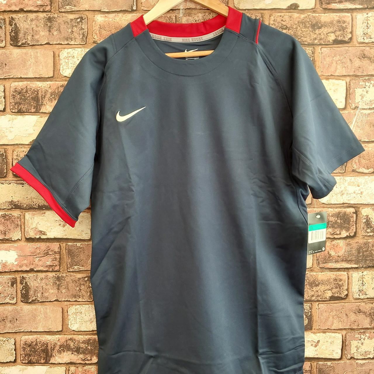 00's Vintage Nike Rugby Training Top -... - Depop