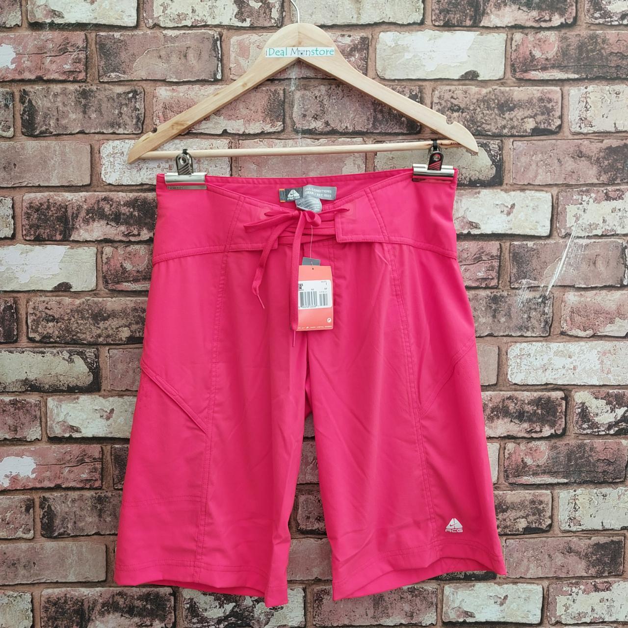 acg shorts pink
