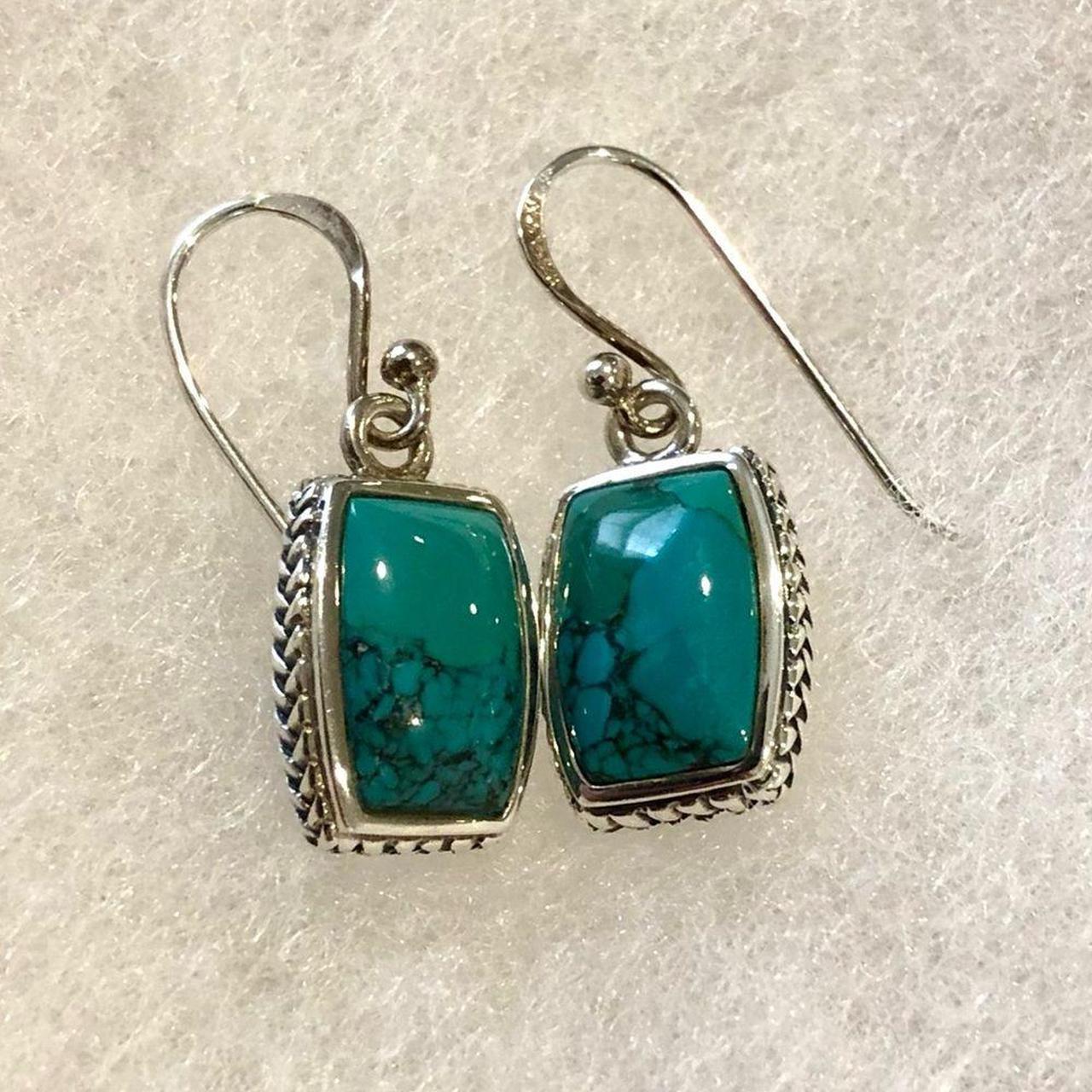 Barse thai 2025 turquoise earrings