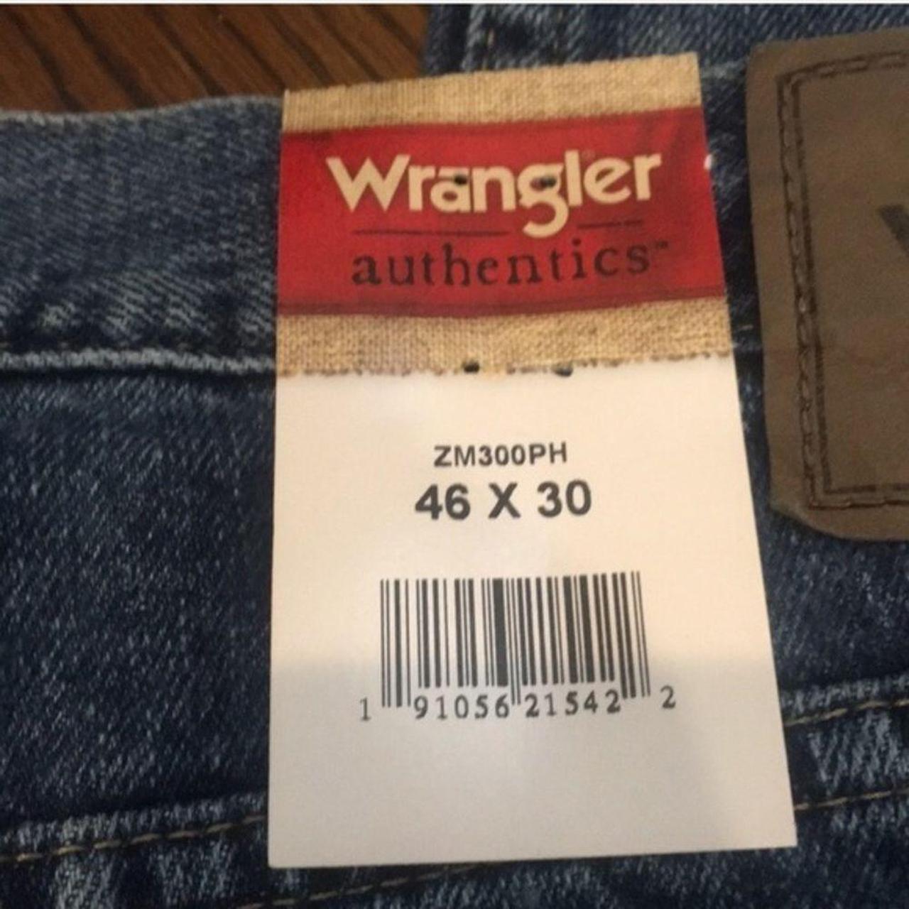 WRANGLER Straight Leg Jeans 46 x 30 NWT Men s Depop