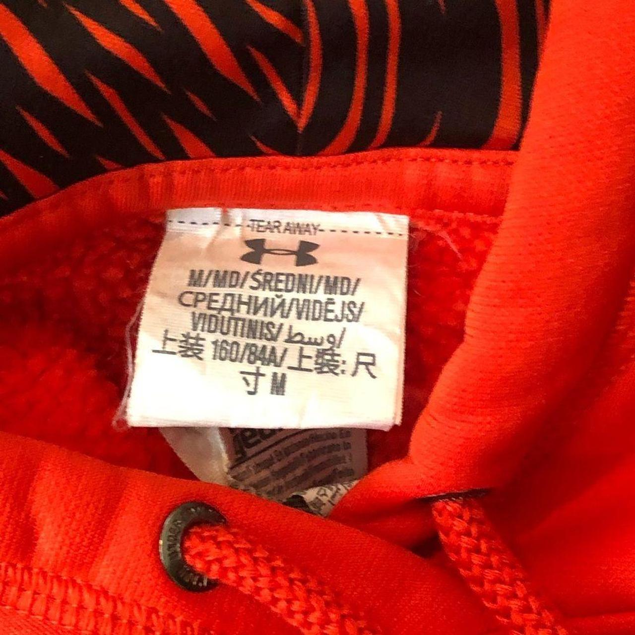 Black and orange under armour clearance hoodie