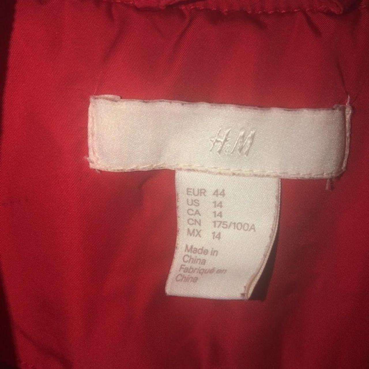 H&M Women's Red Jacket | Depop