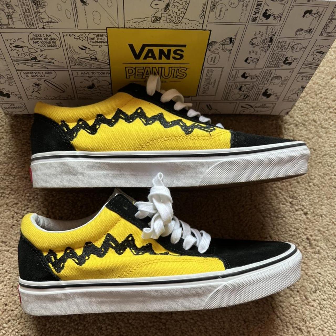 Vans Old Skool x Charlie Brown Peanuts Good Grief... - Depop