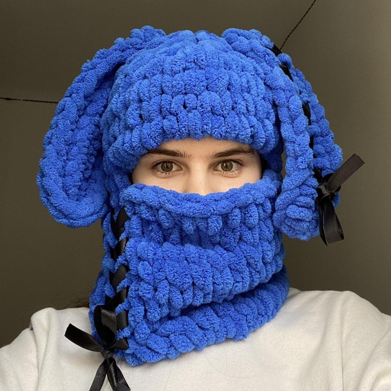 Handmade Balaclava. One size. Very soft and pleasant... - Depop