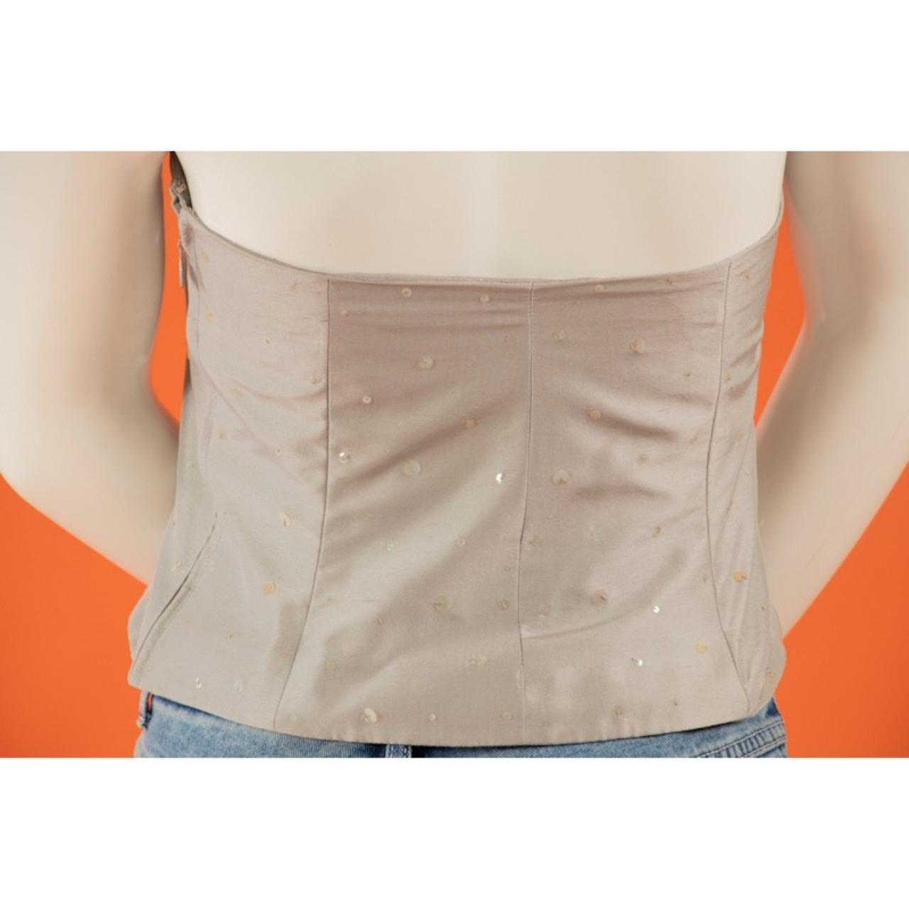 Ann Taylor Women's Silver Corset (4)