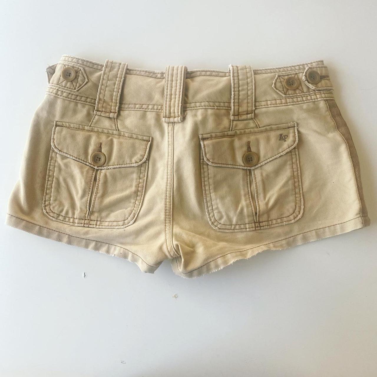 2000s era #y2k Abercrombie and Fitch cream colored | Depop