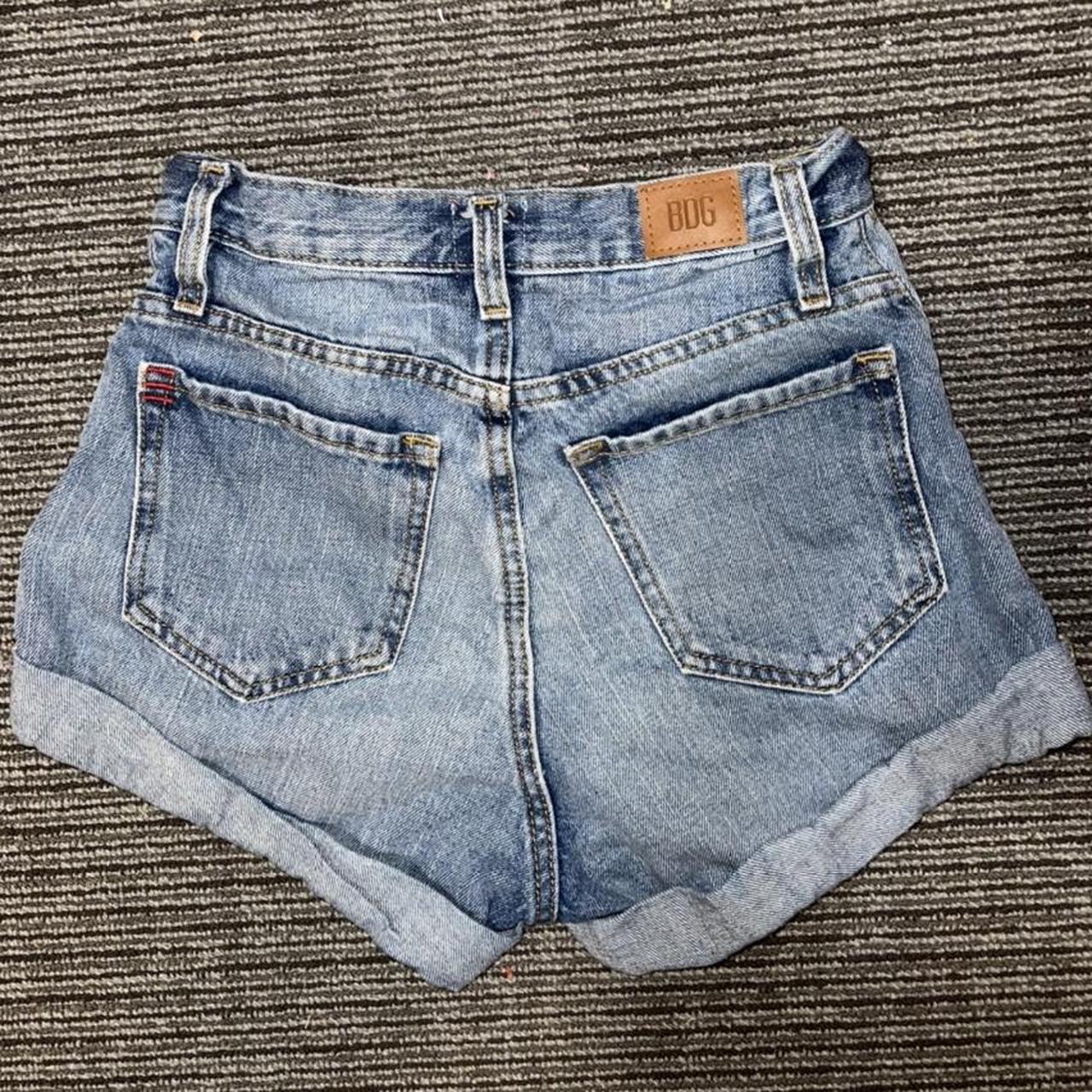 BDG High Rise Denim Shorts - Urban Outfitters - Size... - Depop