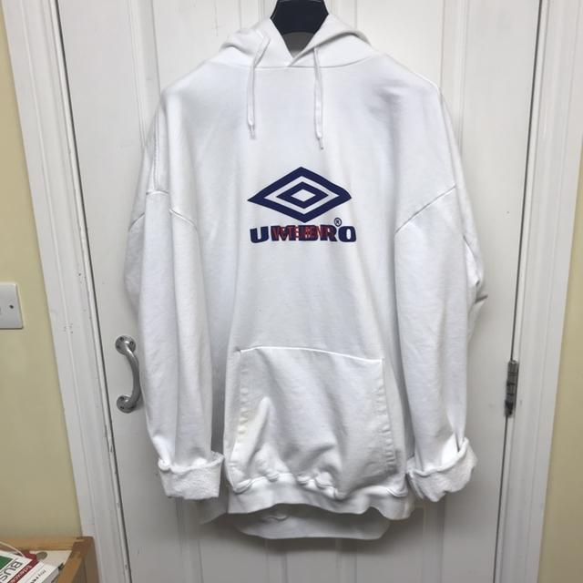 Vetements x umbro best sale hoodie