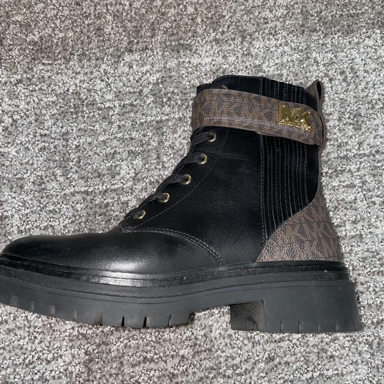 Louis Vuitton combat boot. Only worn twice. Selling - Depop