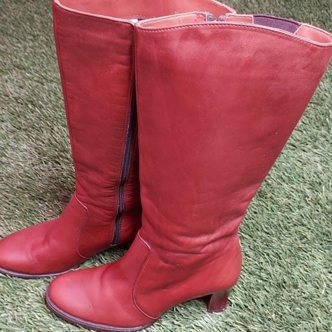 naturalizer boots brown