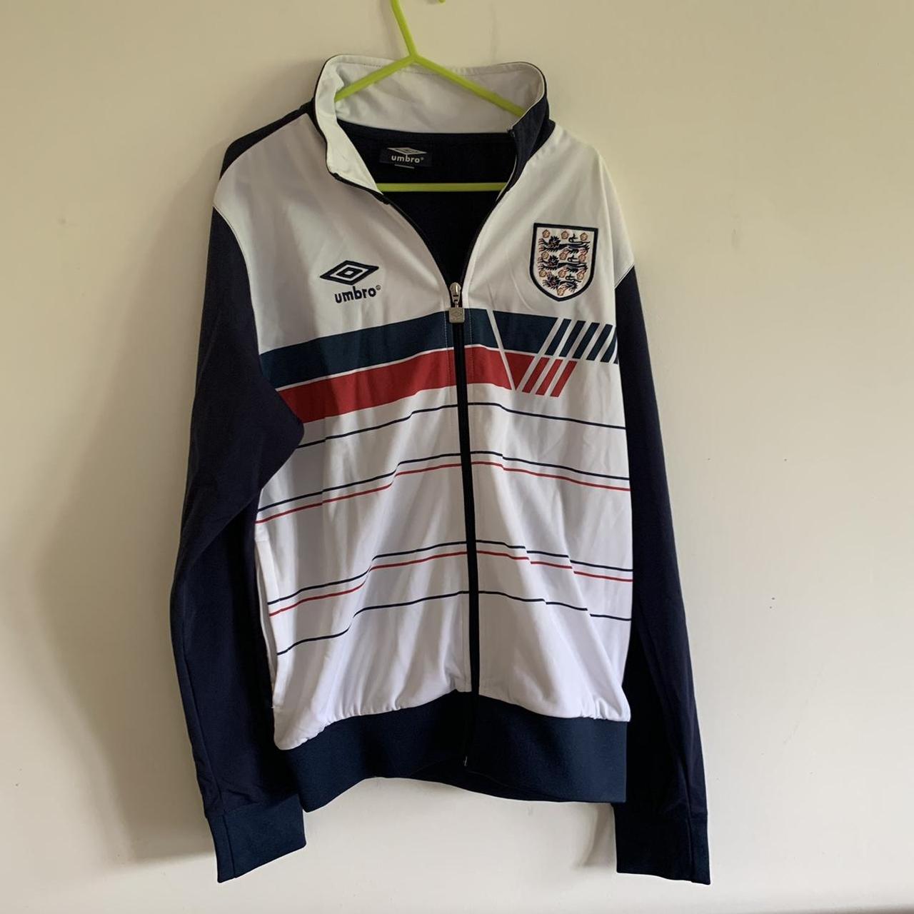 England tracksuit top, 1986. No noticeable flaws,... Depop