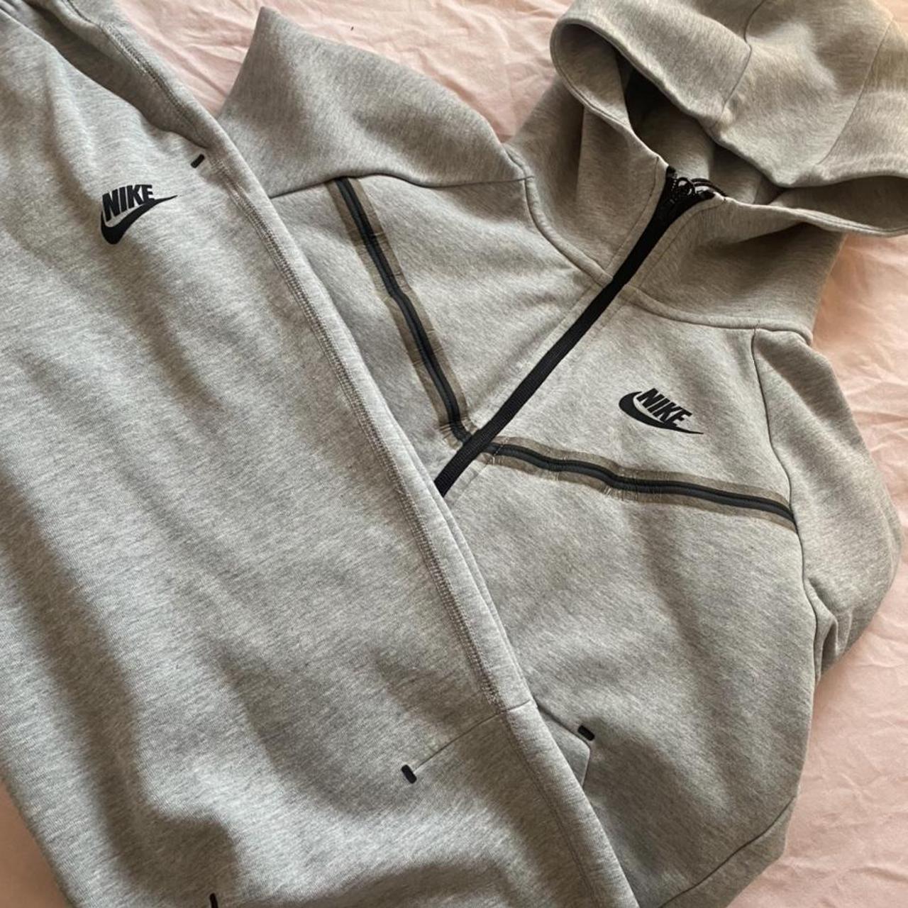 Nike tech fleece grey woman’s size small 8-10 bought... - Depop