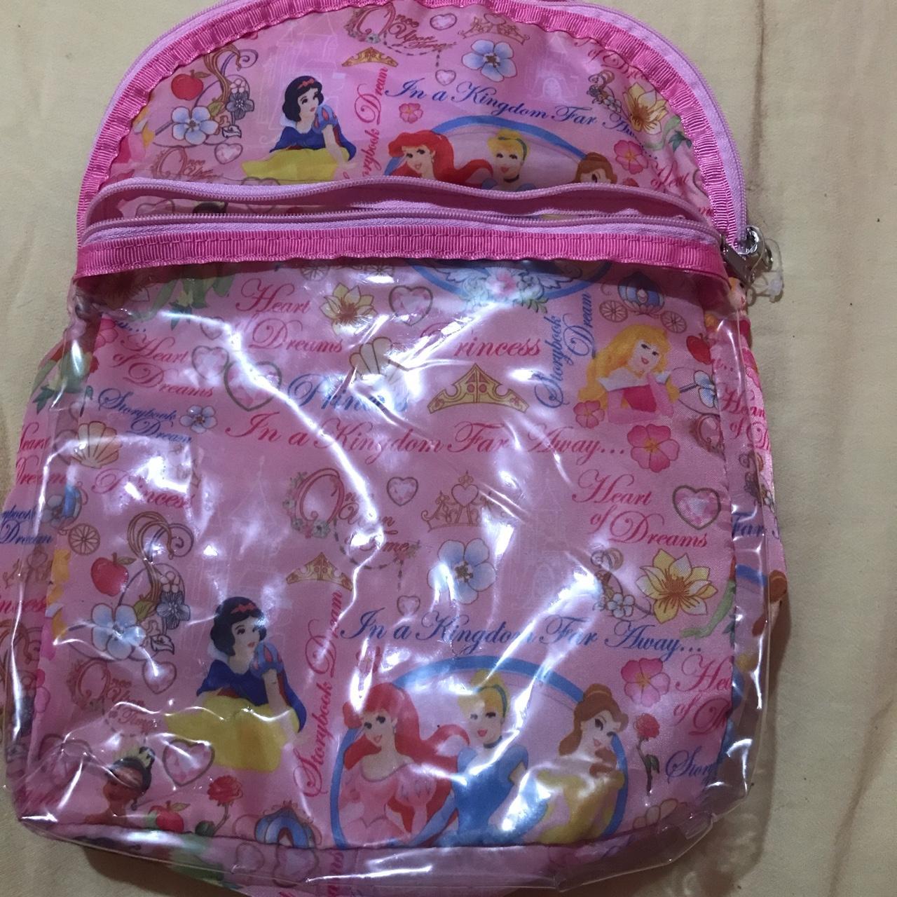 disney princess clear backpack