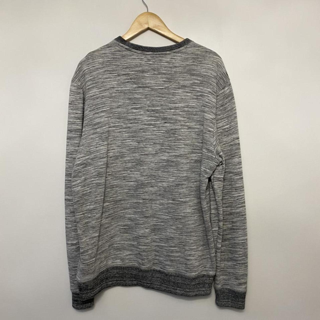 Grey Calvin Klein Jumper Size XL -Excellent... - Depop