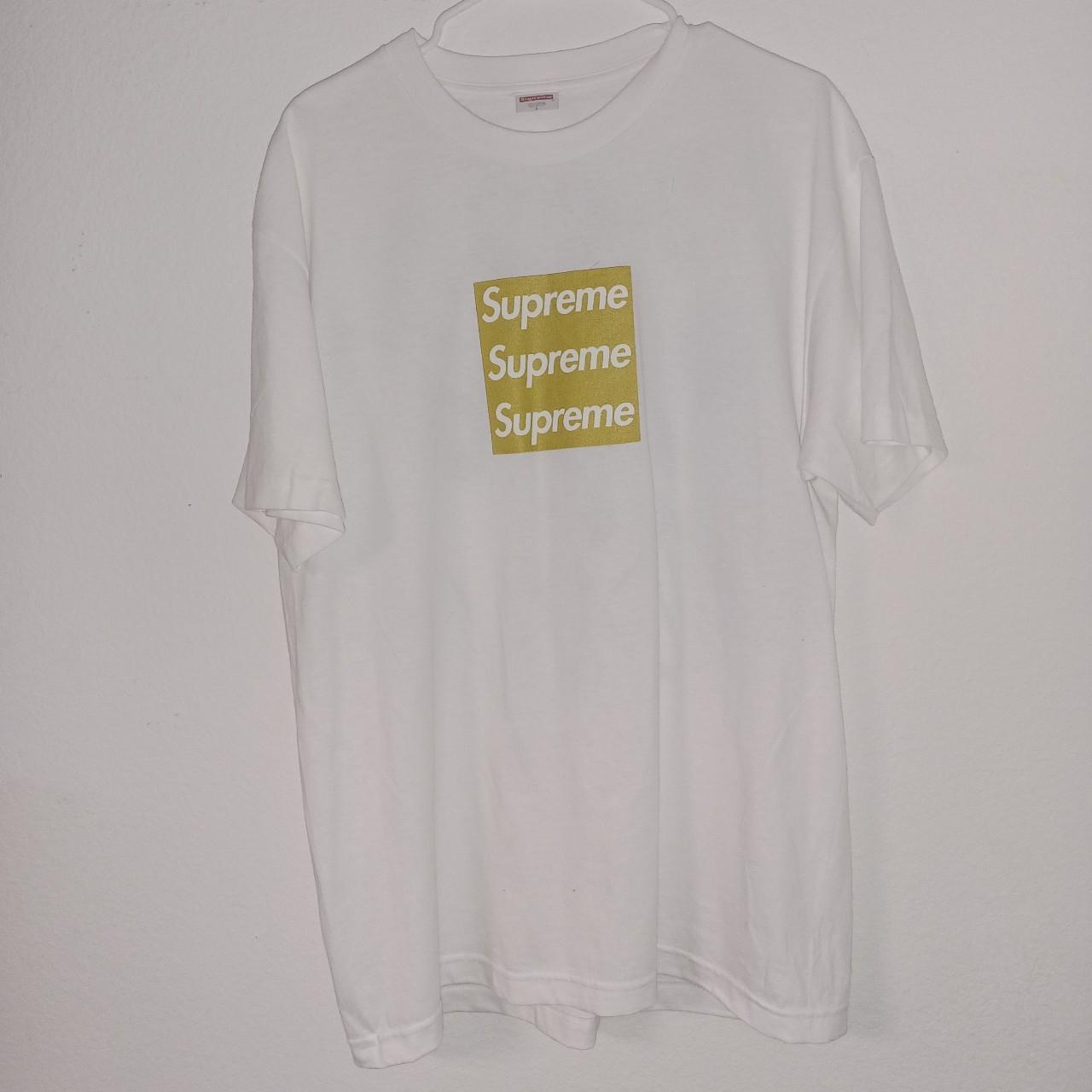 Supreme gold box sales logo