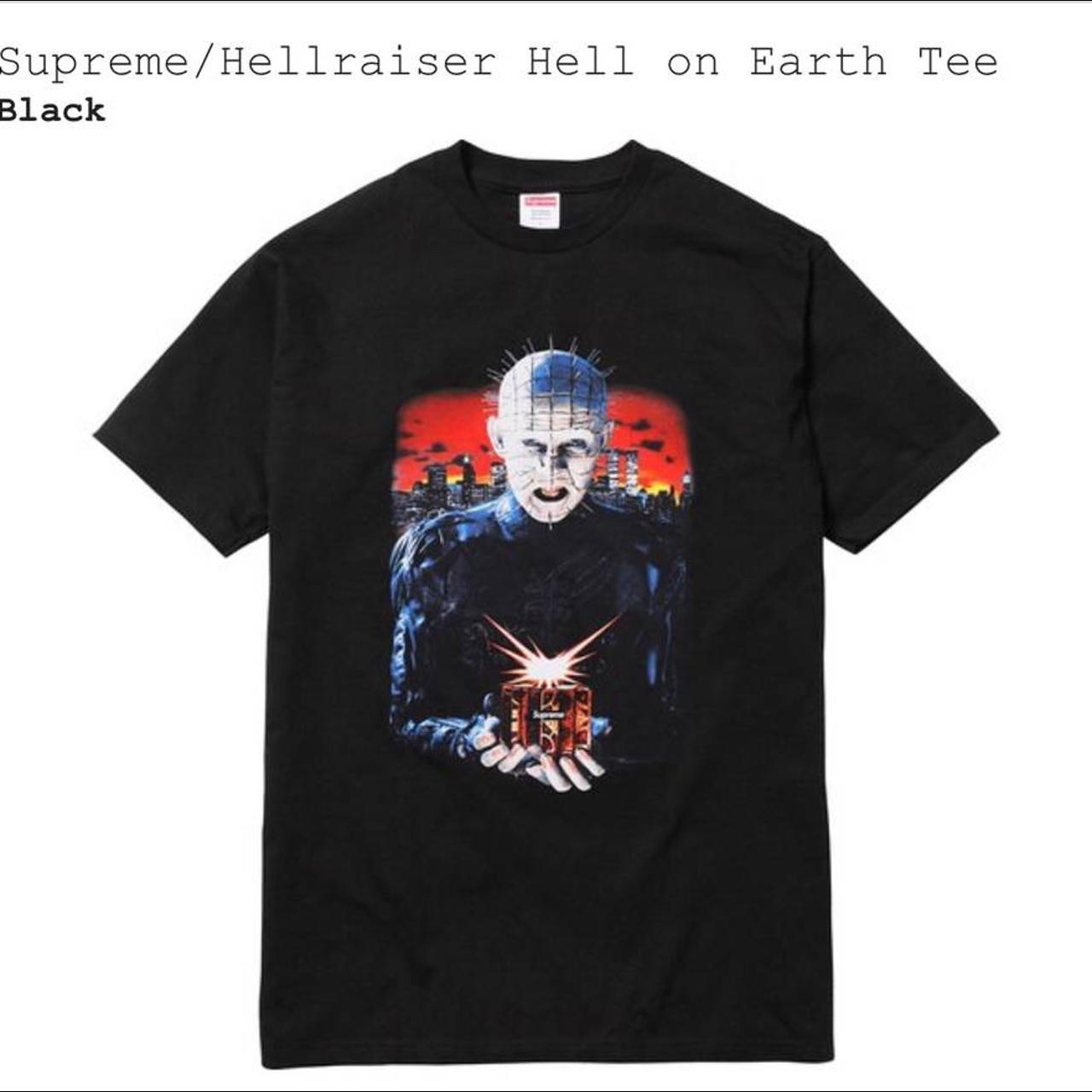 Supreme HellRaiser “Hell on Earth Tee”, Size: M...