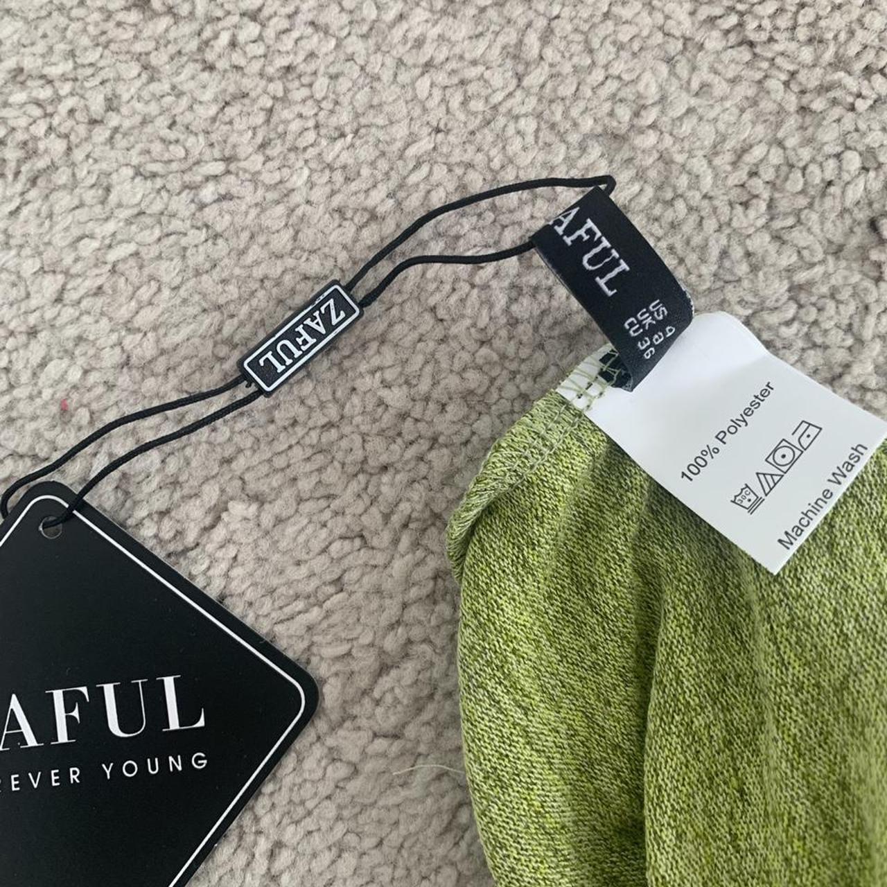 ZAFUL Women's Green Vest (3)