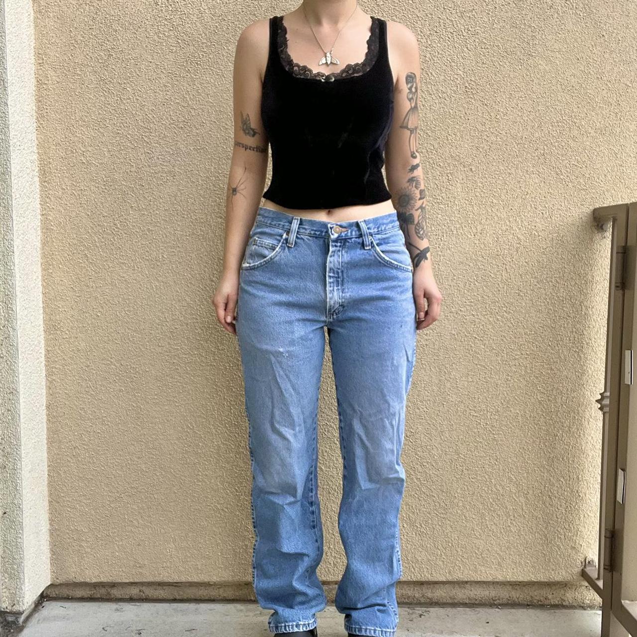 wrangler baggy jeans