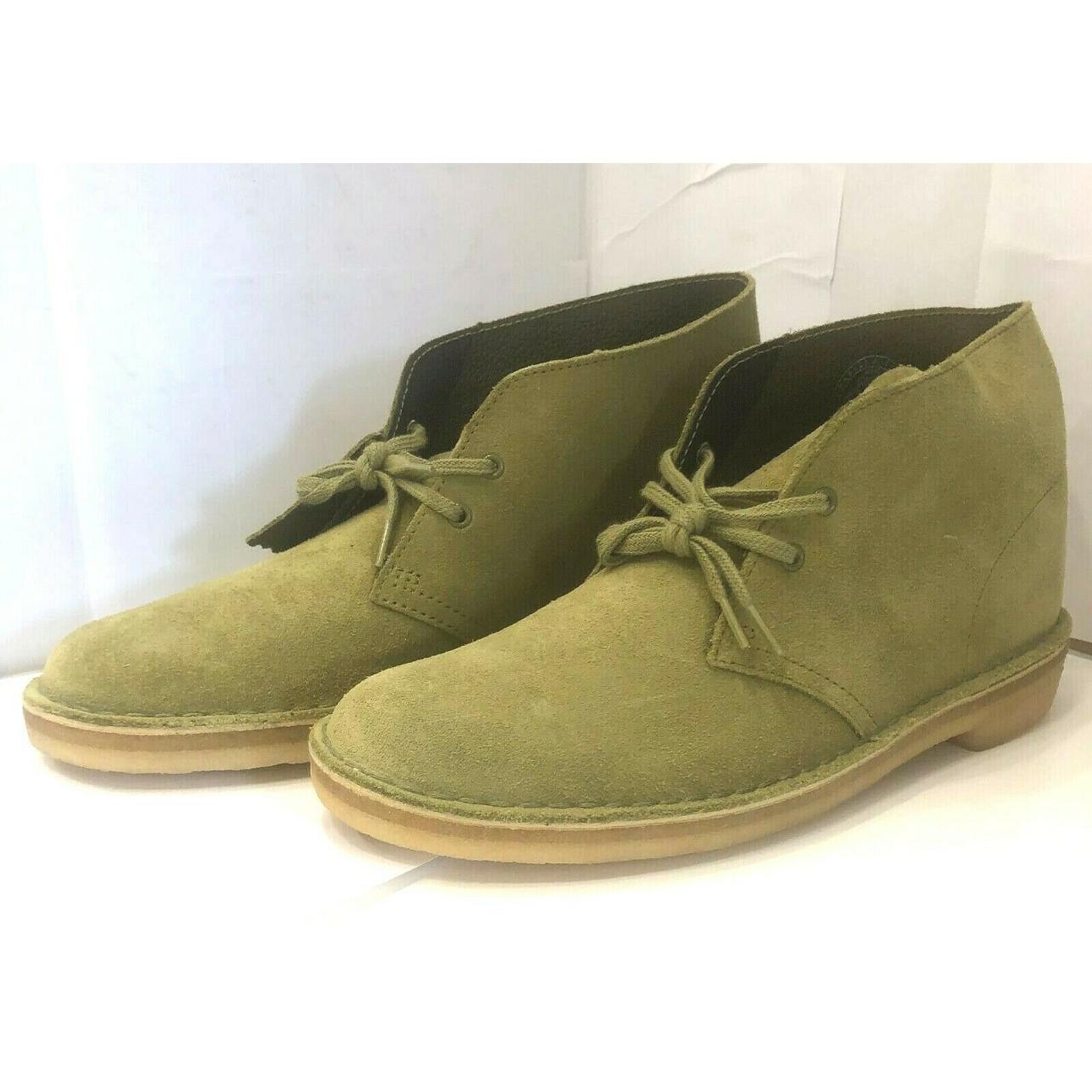 Clarks Mens Desert Coal Green Desert Boots Boots Boots 11