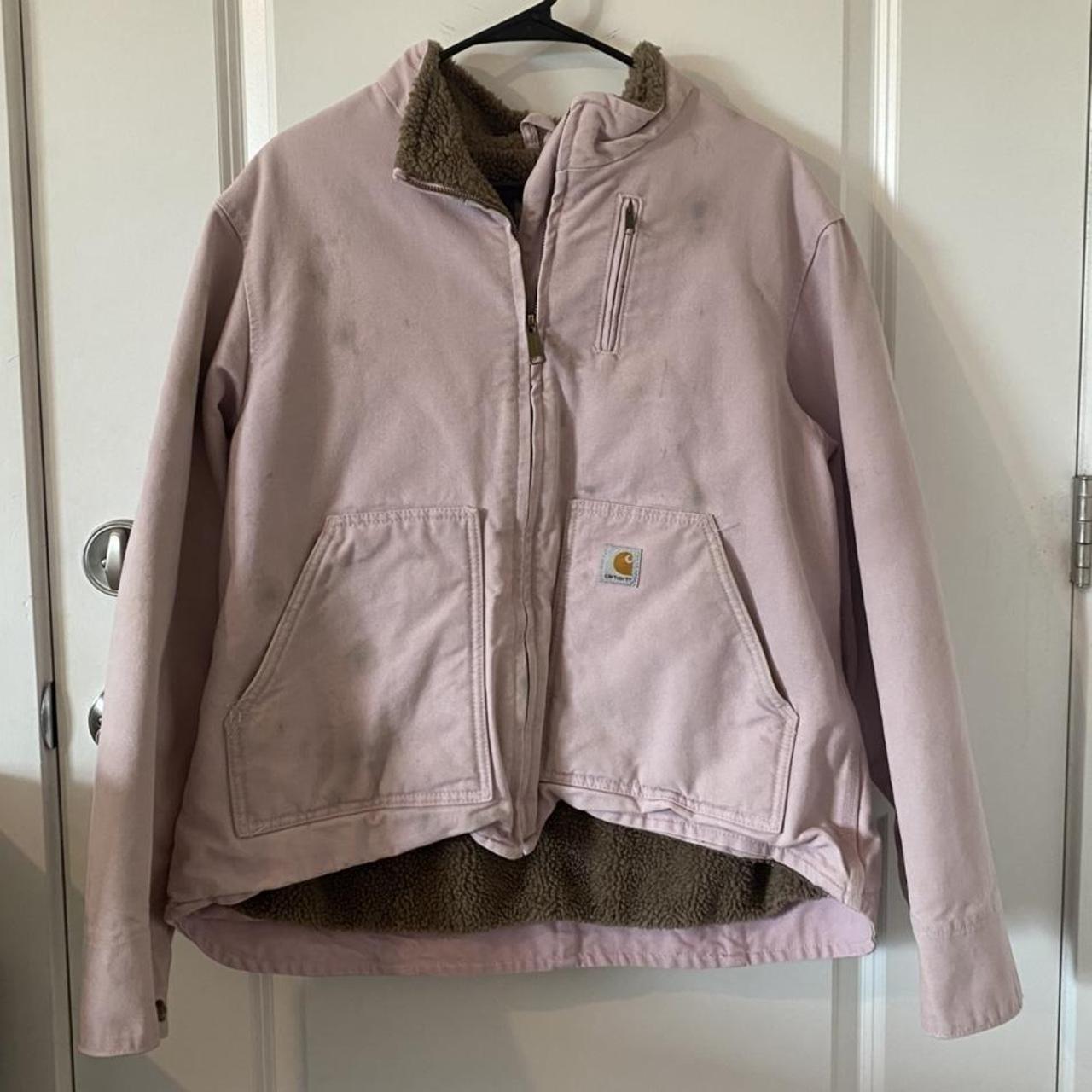 women's carhartt jacket pink