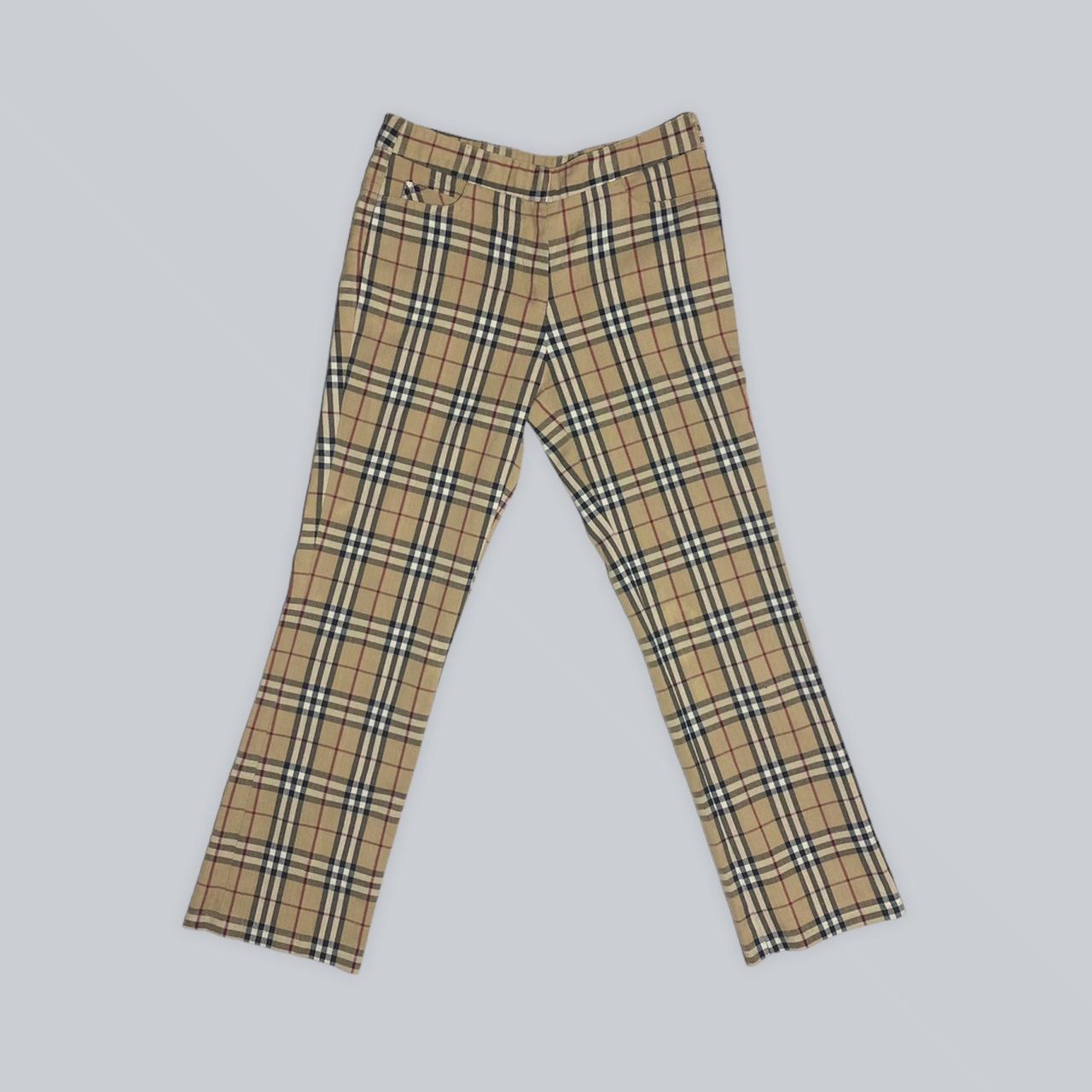 Burberry trousers outlet womens