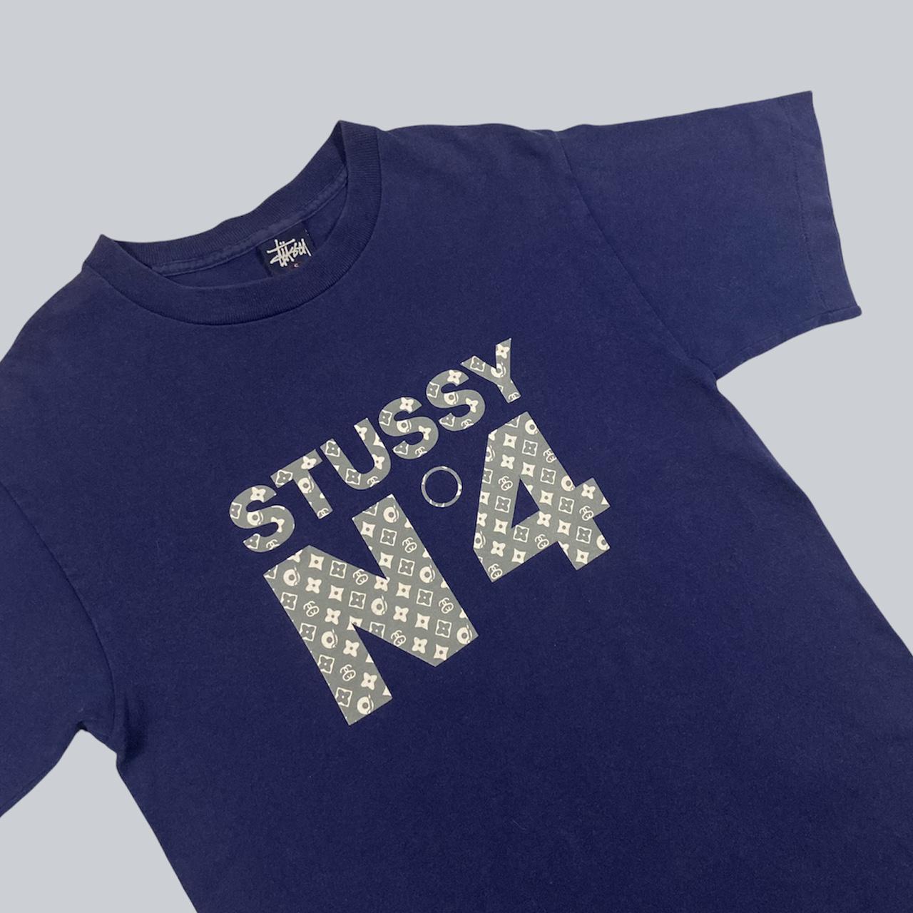 Vintage Stussy Monogram Shirt Size L - second wave vintage store